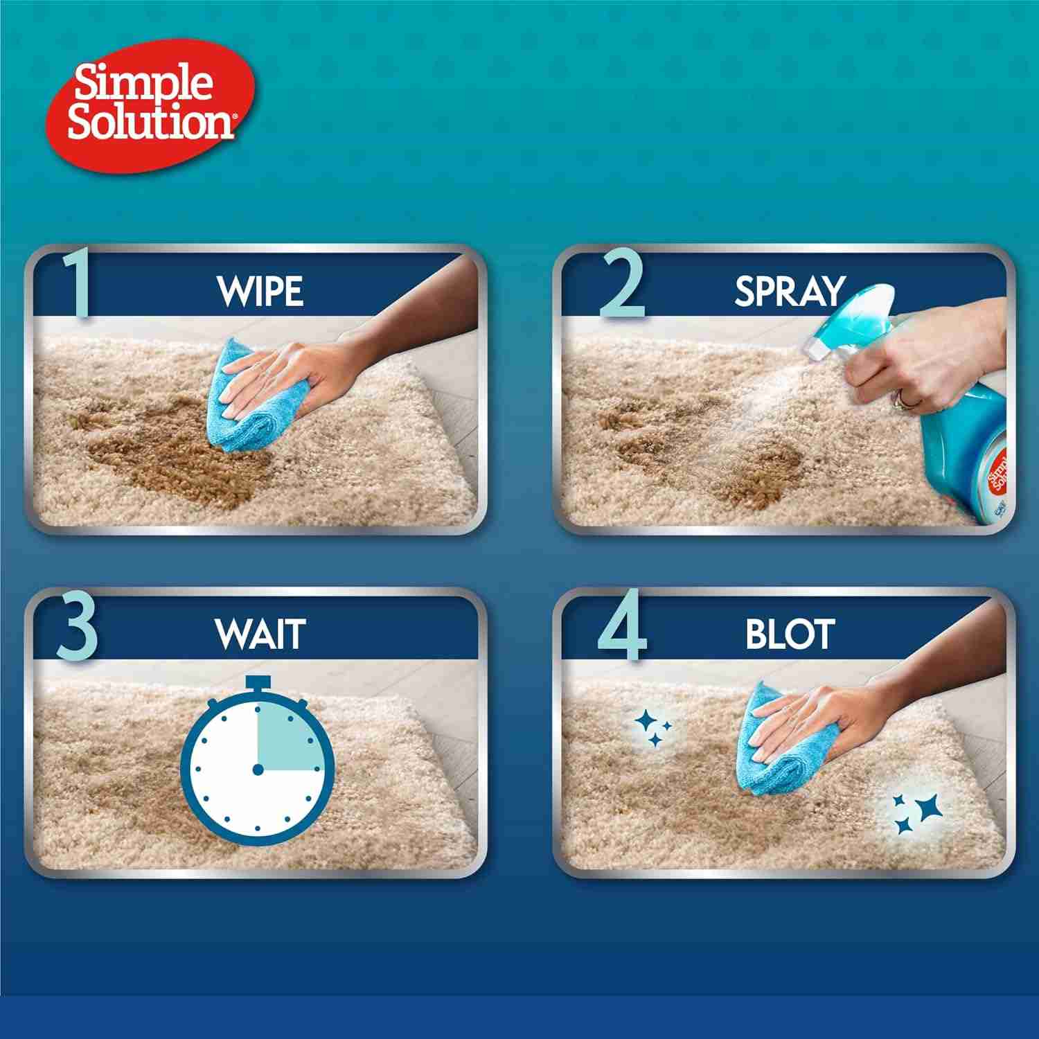 Simple Solution Stain & Odor Remover Spray for Cats