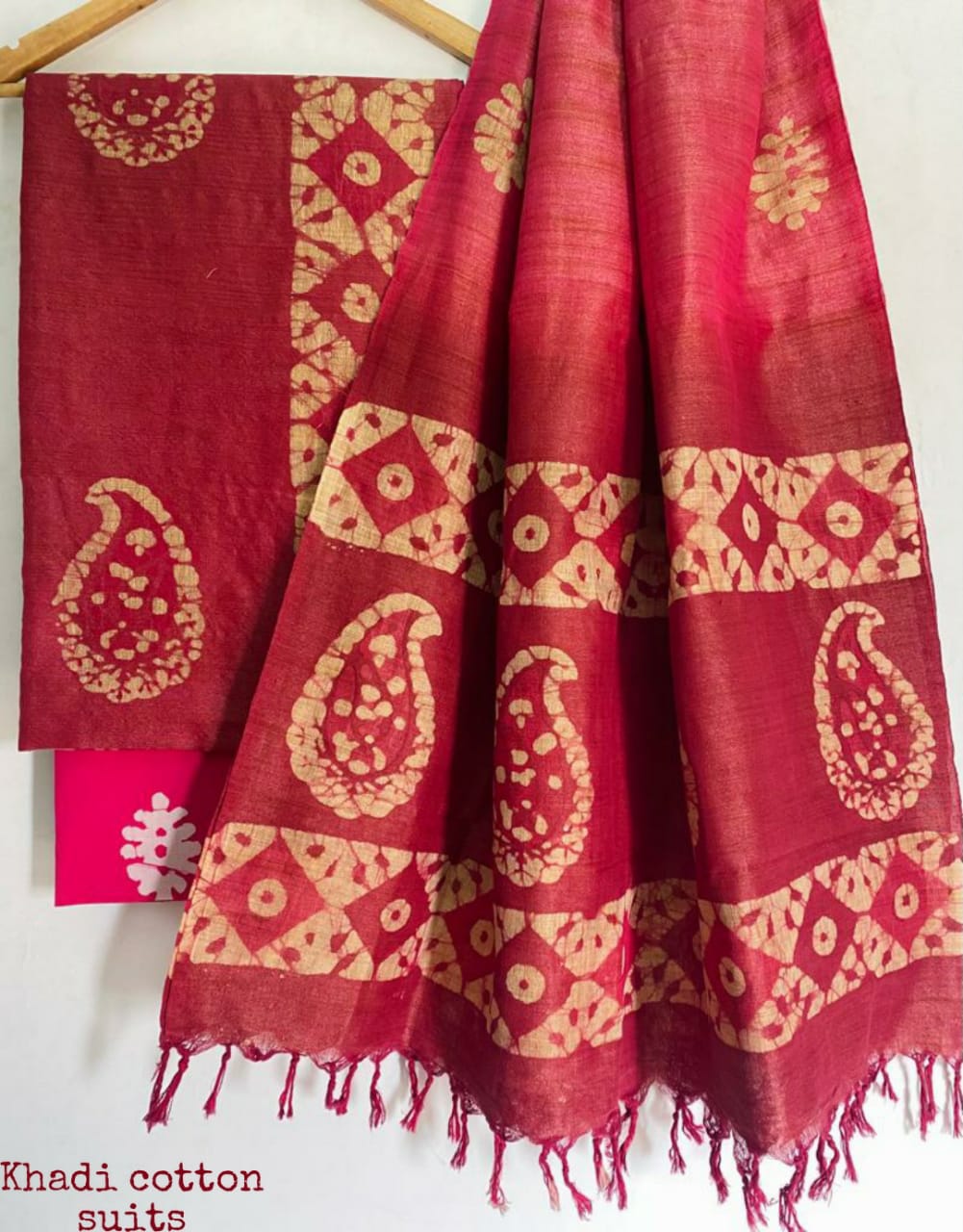 Unstitched cotton clearance suits on amazon
