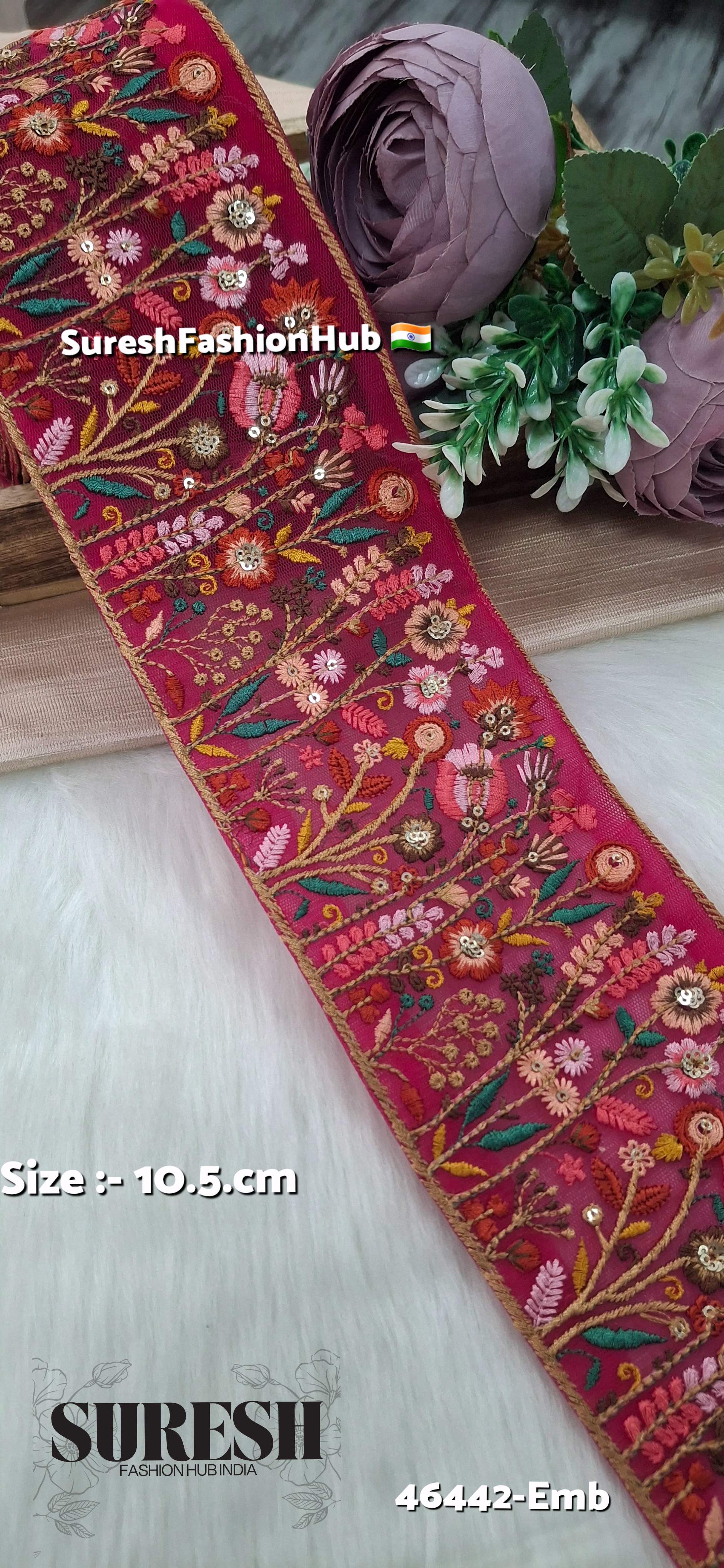  Rani Elegance Floral Border 