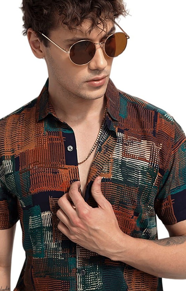 Men's Xian Multi Colour Shirt
