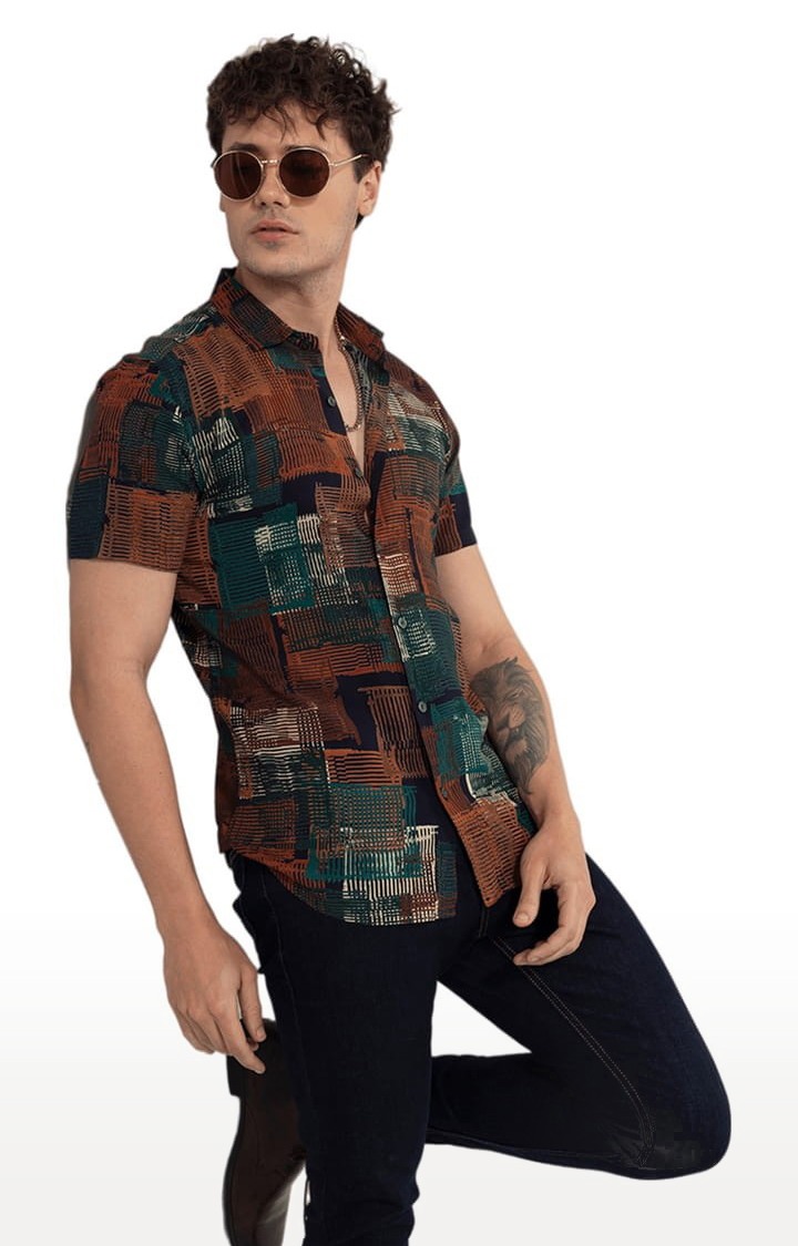 Men's Xian Multi Colour Shirt