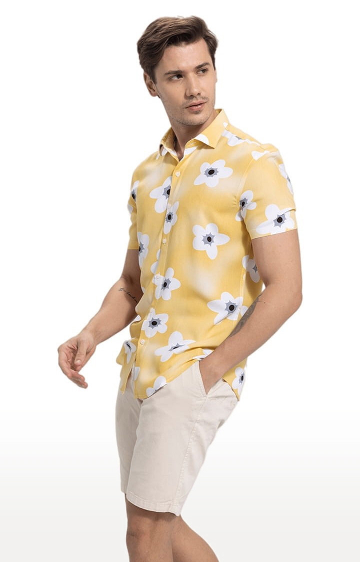 Men's Summer Breeze Yellow Shirt