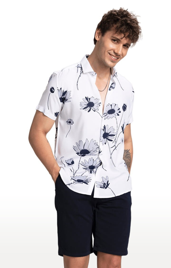 Men's Tsubaki White Shirt