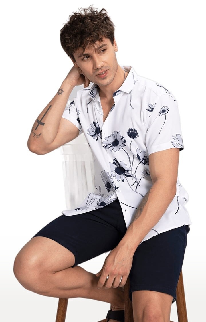 Men's Tsubaki White Shirt