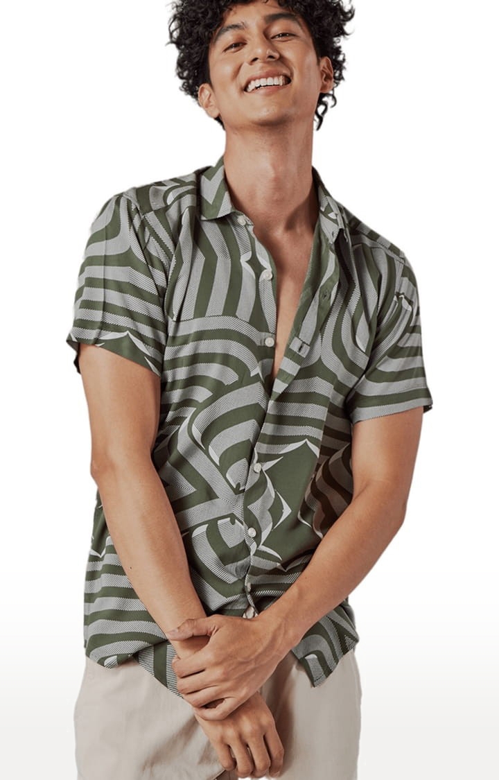 SNITCH | Men's Hawang Green Shirt