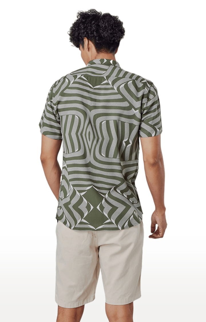 Men's Hawang Green Shirt