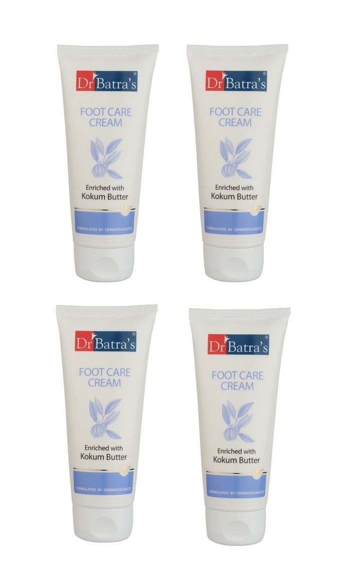 Dr Batra's | Dr Batra's Foot Care Cream Enriched With Kokum Butter - 100 gm (Pack of 4) 0
