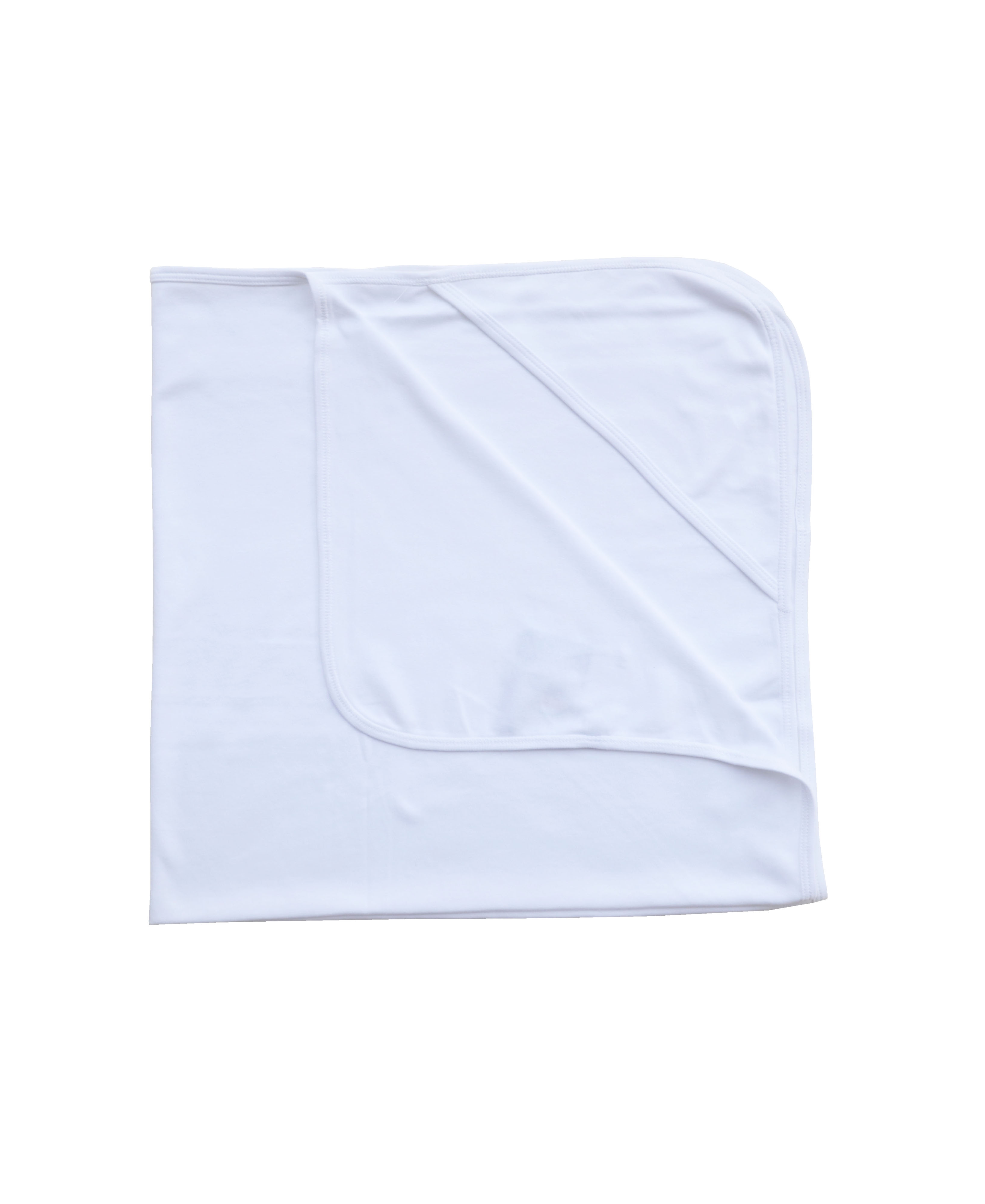 Babeez | White Wrap with Hood (100% Cotton Interlock Biowash) undefined