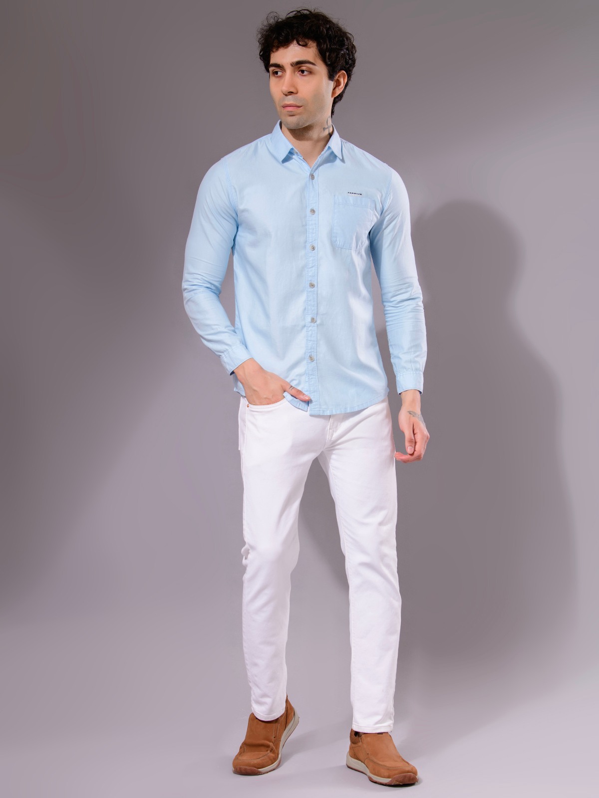 ALBION MENS HORIZON SKY SHIRT