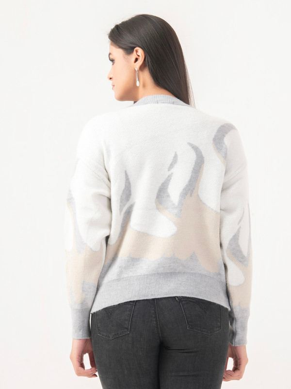 Albion Women Winter Grey Sweaters