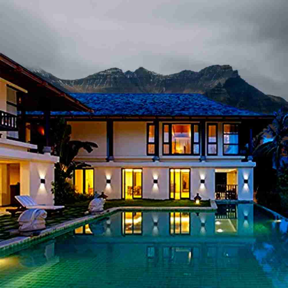 D'Mak 2 Watts 2 Ray Oval Up-Down Outdoor LED Outdoor Waterproof IP65 ...