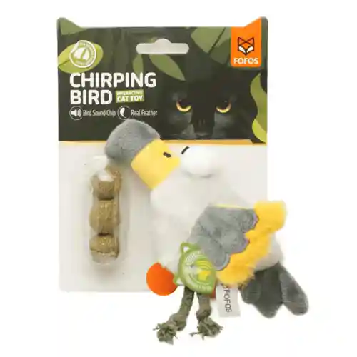 Barkbutler Fofos Eagle with Catnip Balls Interactive Toy for Cats