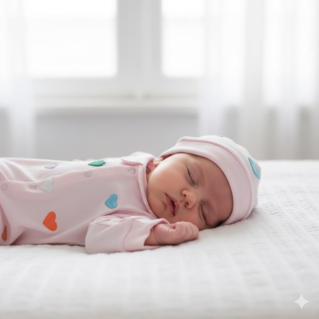 FlutterHeart Romper Set