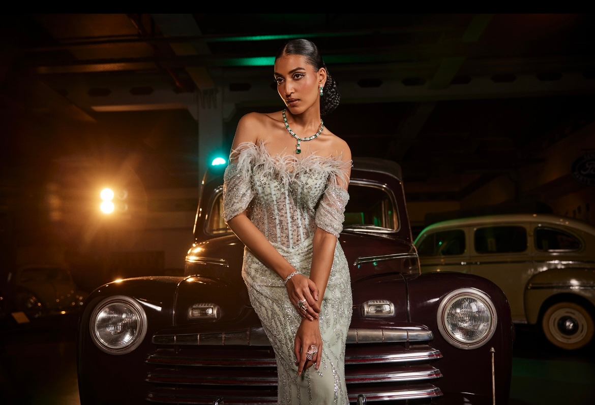 Mint Green Corset Gown