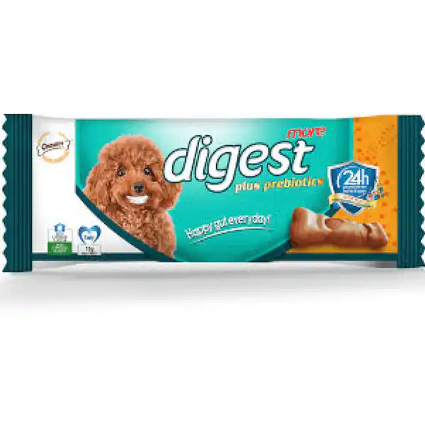 Gnawlers Premium Dental Dog Treat 3 Inch Digest More 35 Pcs