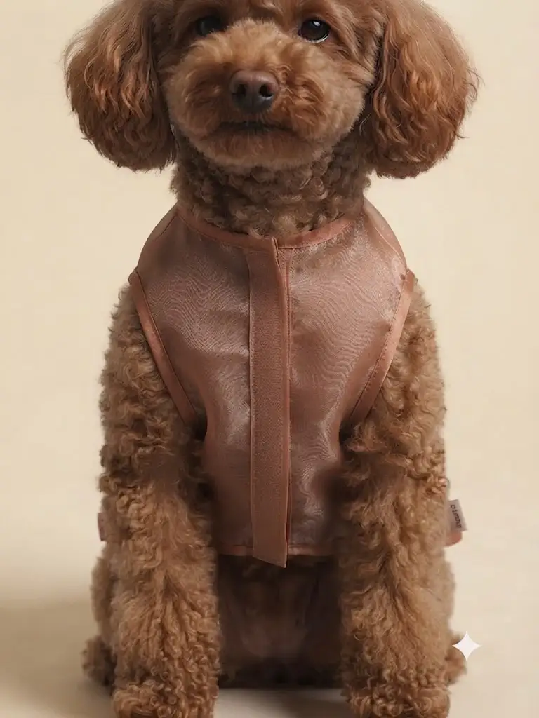 Pawsh Pet Glam Mocha Bow Dress for Dogs