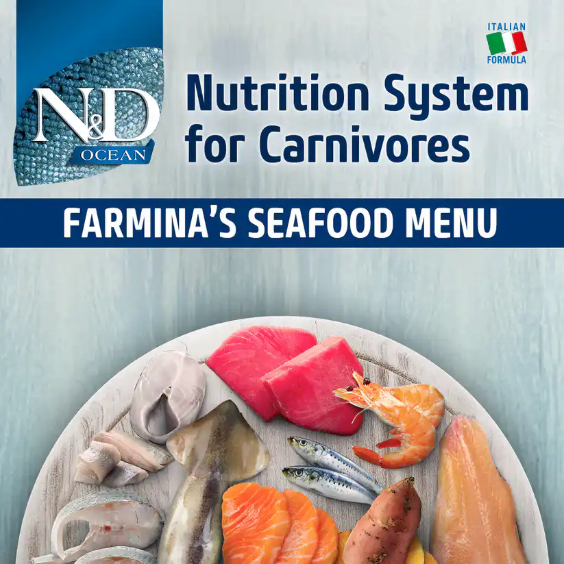 Farmina N&D Ocean CODFISH and CANTALOUPE MELON Puppy Medium & Maxi Breed Dry Dog Food