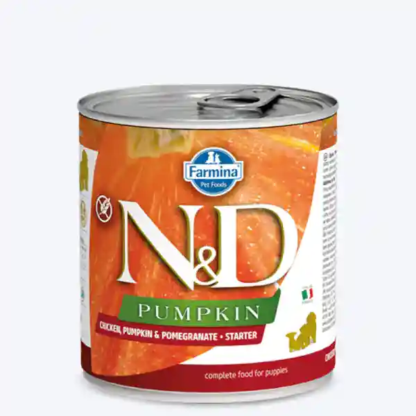 Farmina N&D Grain Free Pumpkin Chicken and Pomegranate Starter Wet Puppy Food