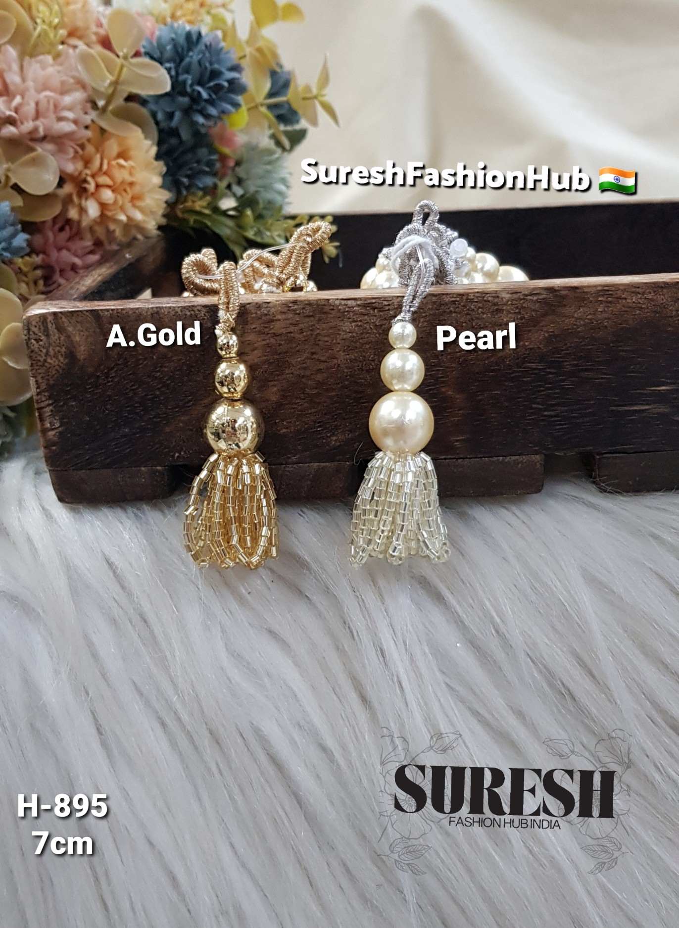 Pearl Handmade Tassel – H-895