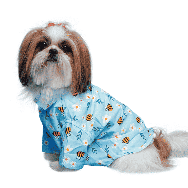 Ezra Polyester Blend Dog Shirt - Honey Bee