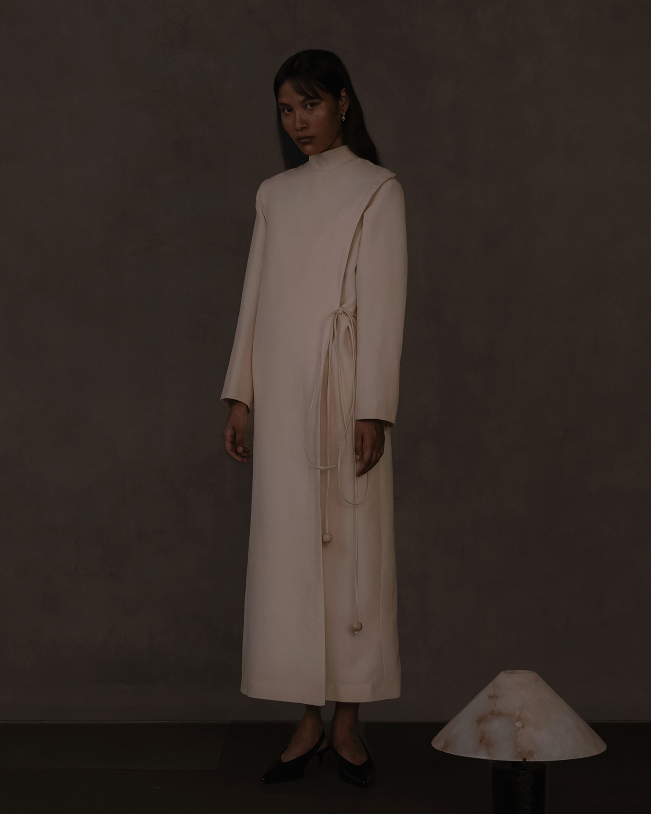 Asymmetric Overcoat