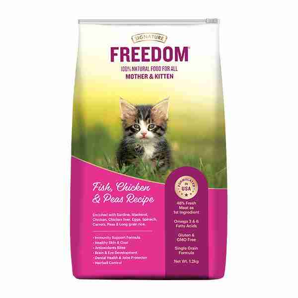 Freedom Fish, Chicken & Peas Kitten Dry Cat Food