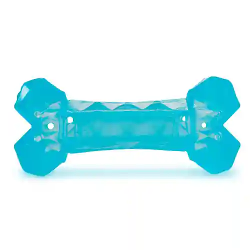 Barkbutler Fofos Cooling Bone Freezable Chew Toy for Dogs (Blue)