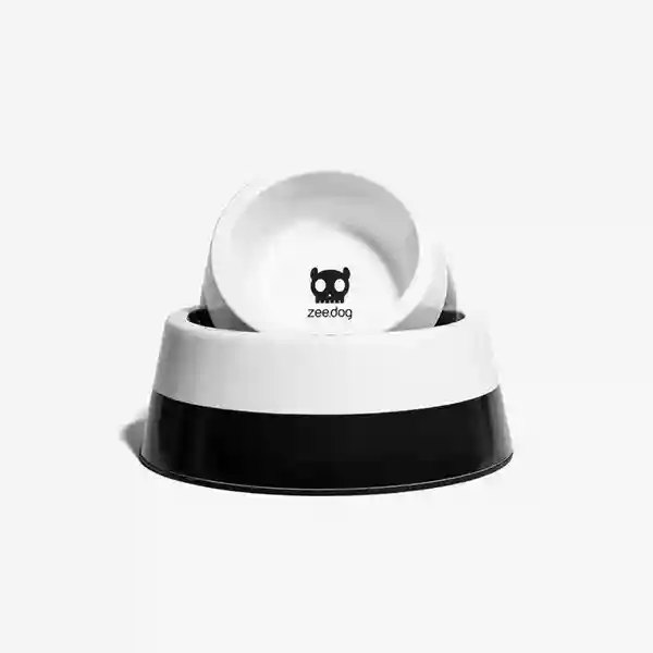 Zeedog Melamine Dog Bowl Black
