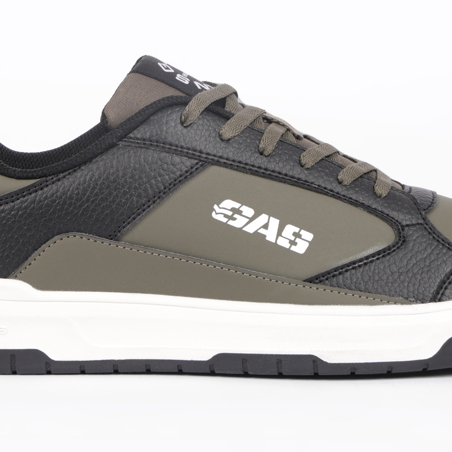 Men Pulse X Olive Black Sneakers