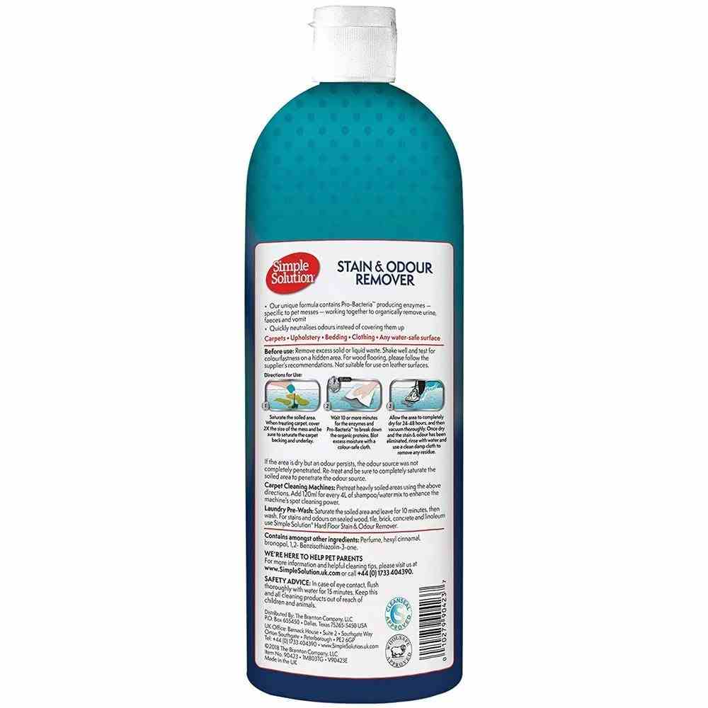 Simple Solution Stain & Odour Remover for Dogs - 1 litre