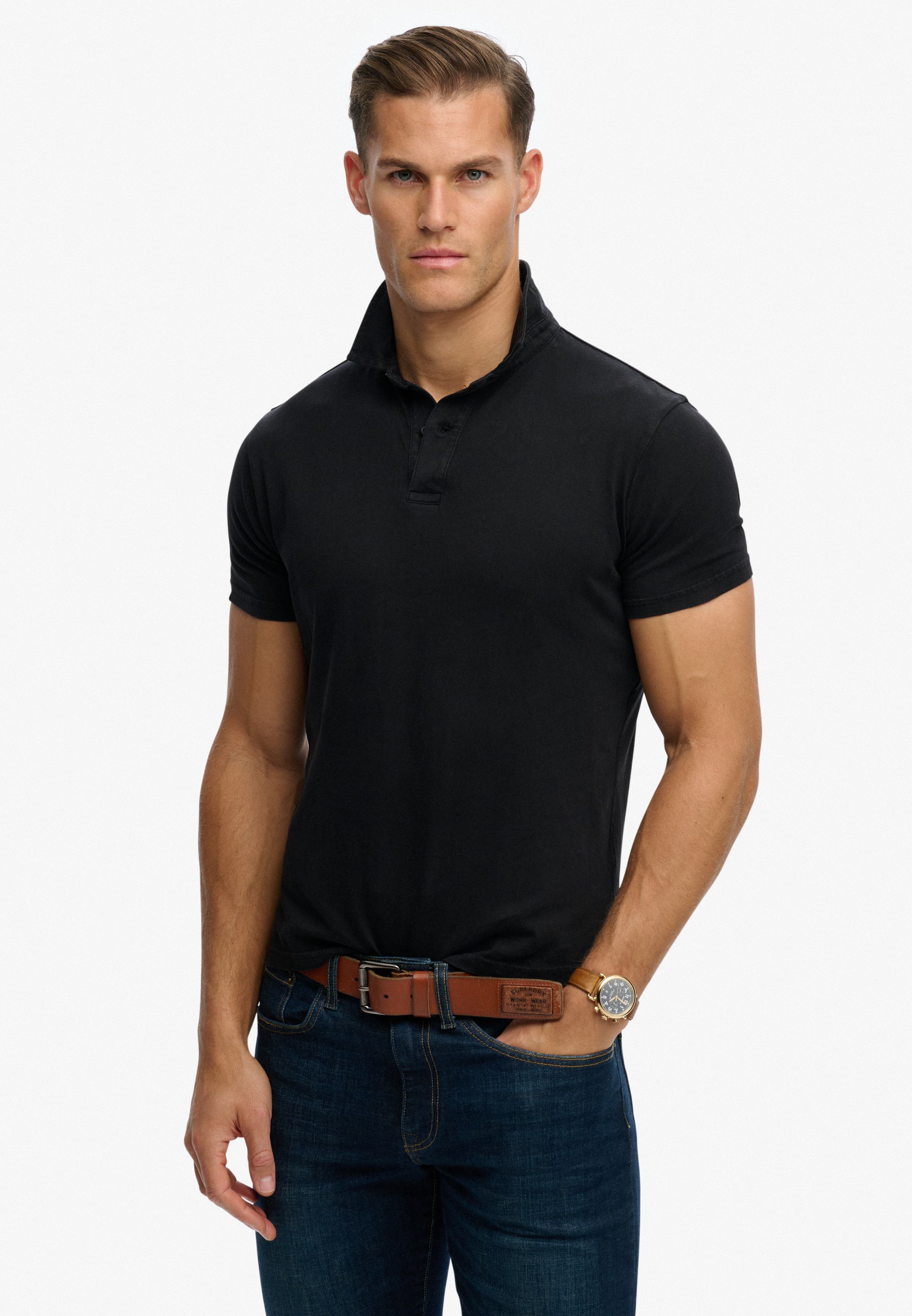 ESSENTIAL JERSEY POLO
