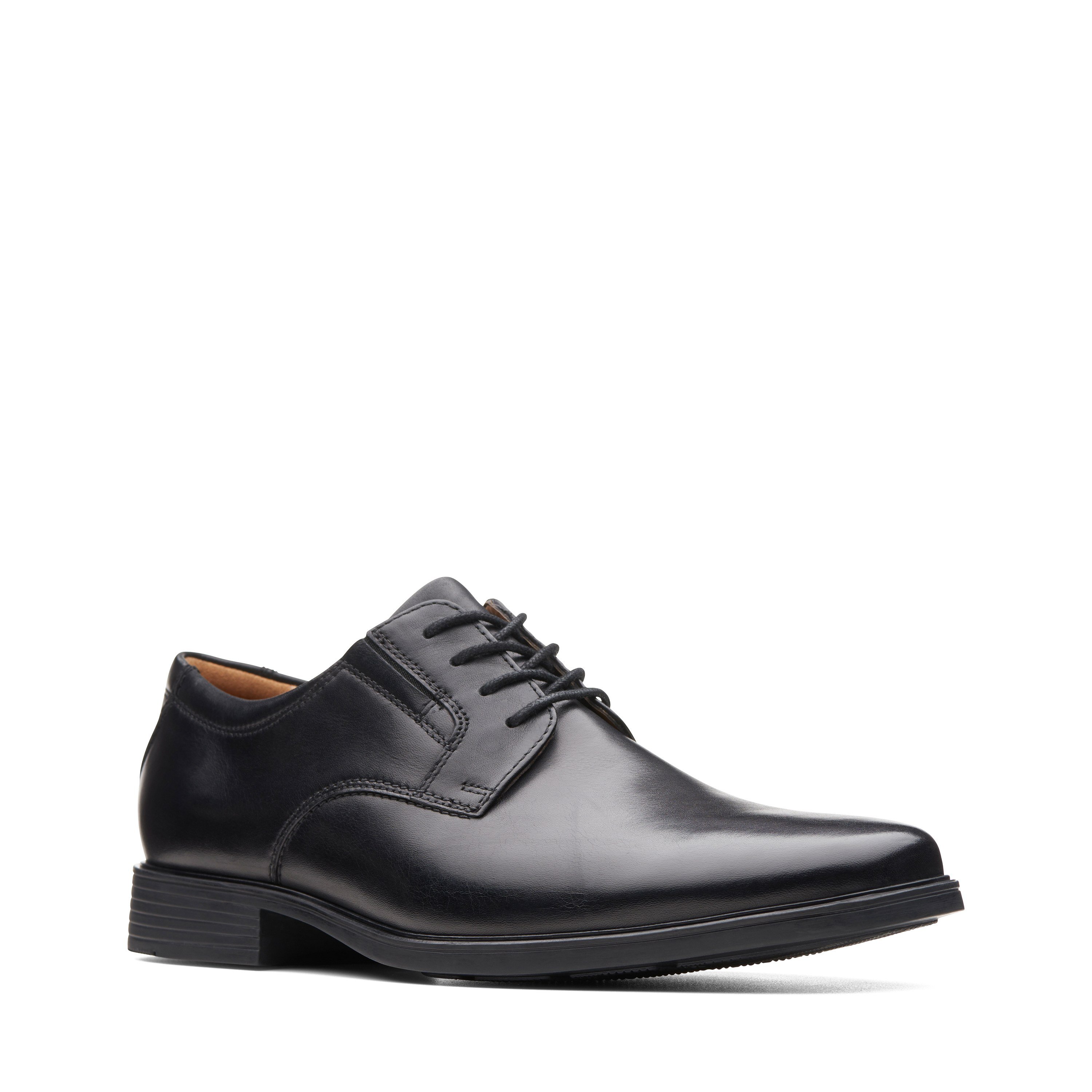 Men's Black Leather Formal Lace-ups