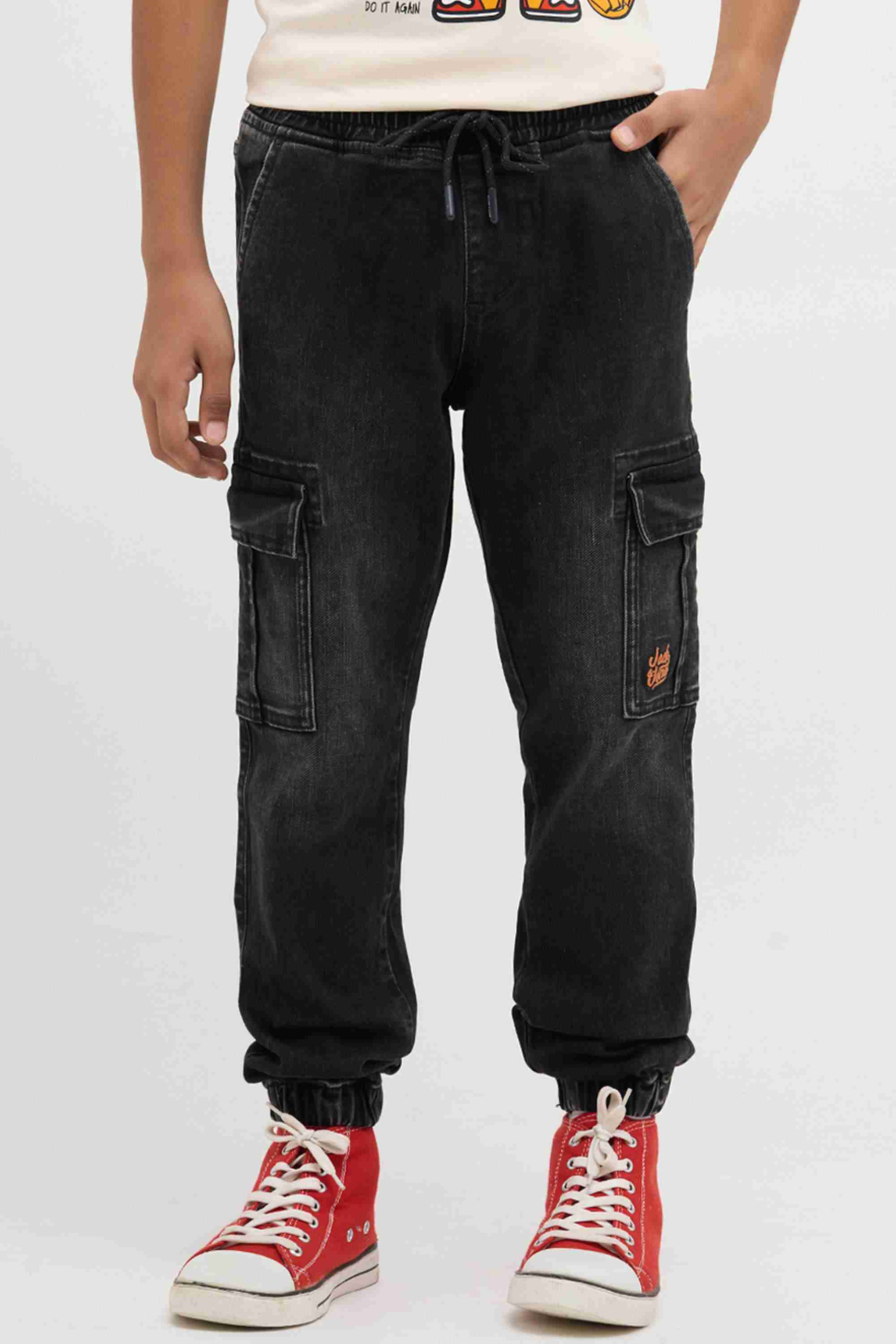 Mid Rise Cotton Regular Fit Boy's Jeans