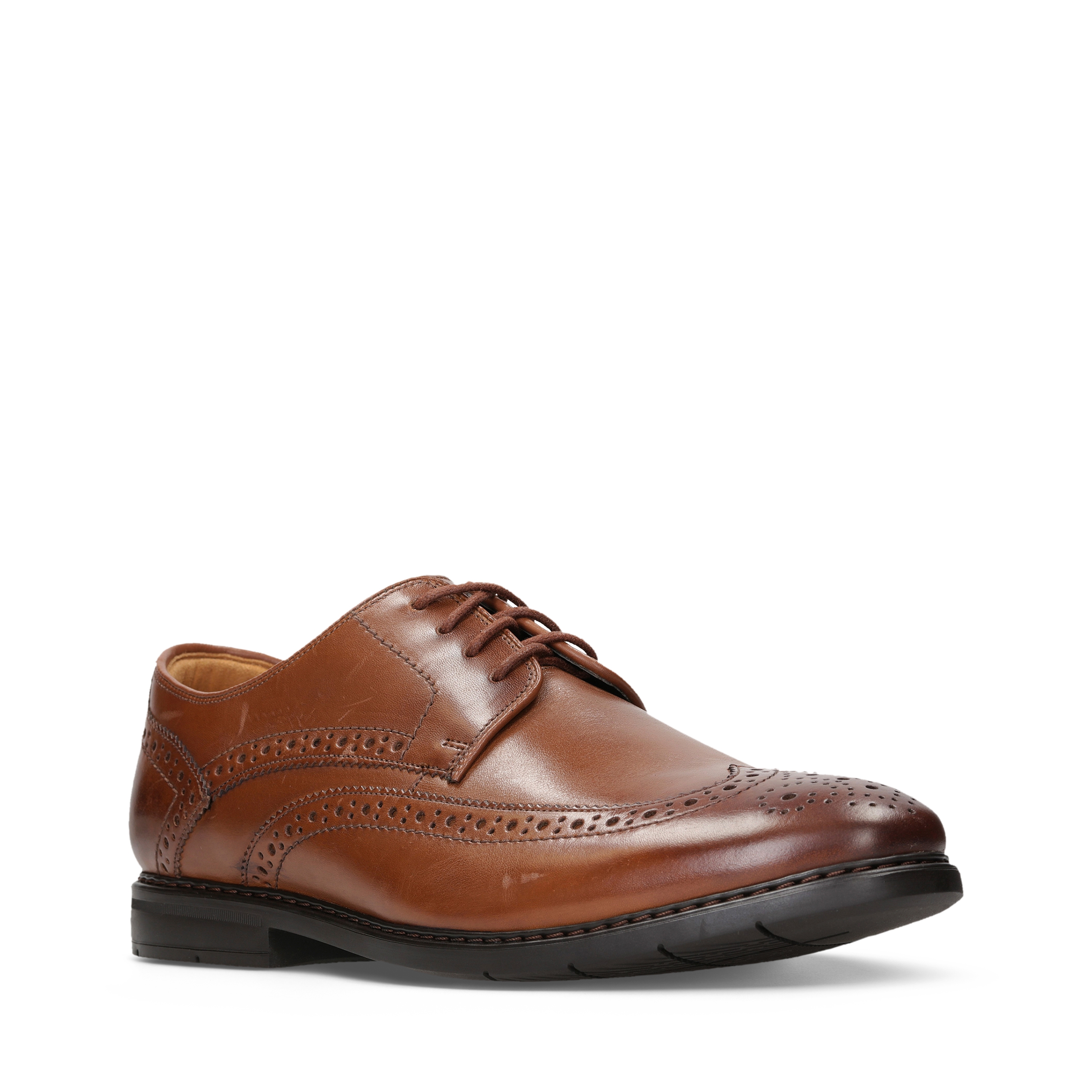 Clarks | Brown Leather Men's Brogues 1
