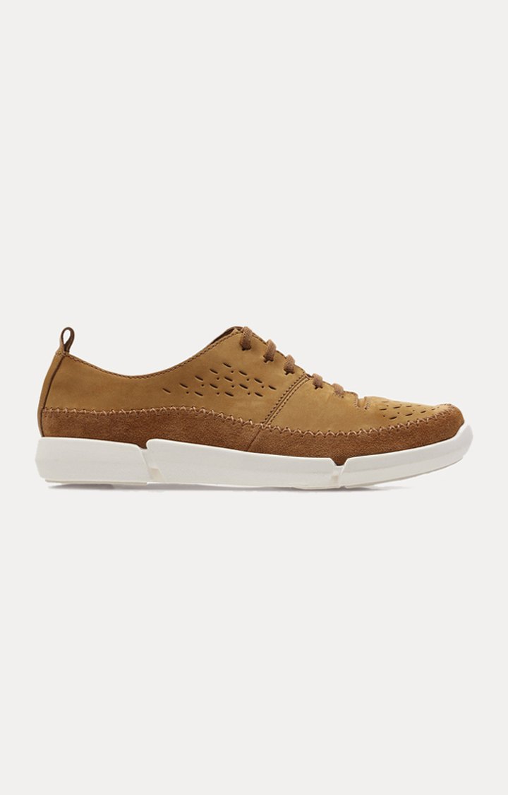 Men s Brown Leather Sneakers