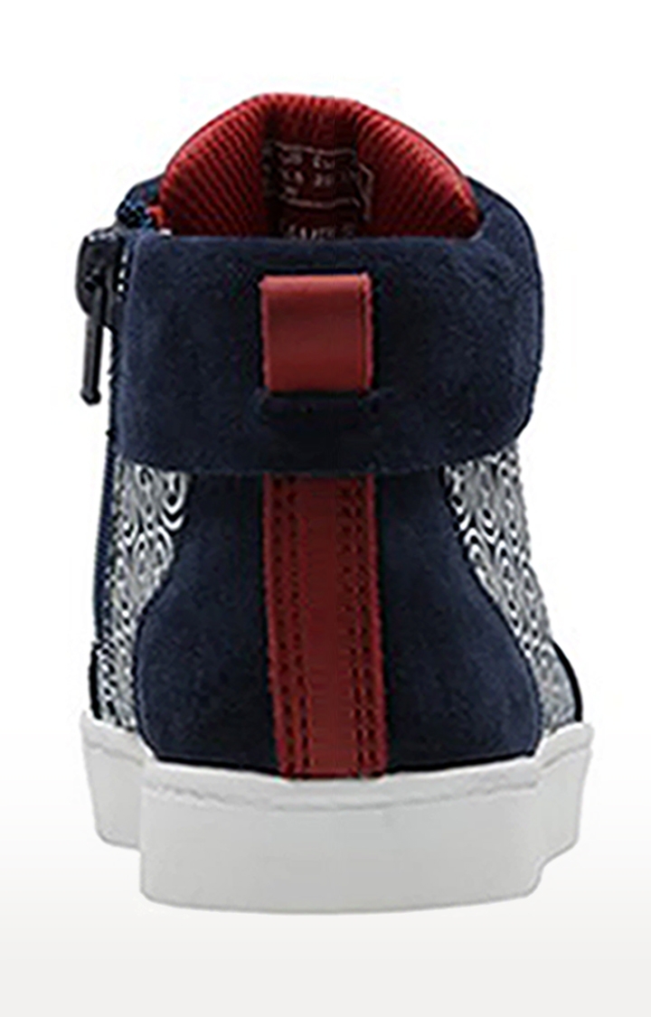 Clarks | Boys Blue Suede Boots 5