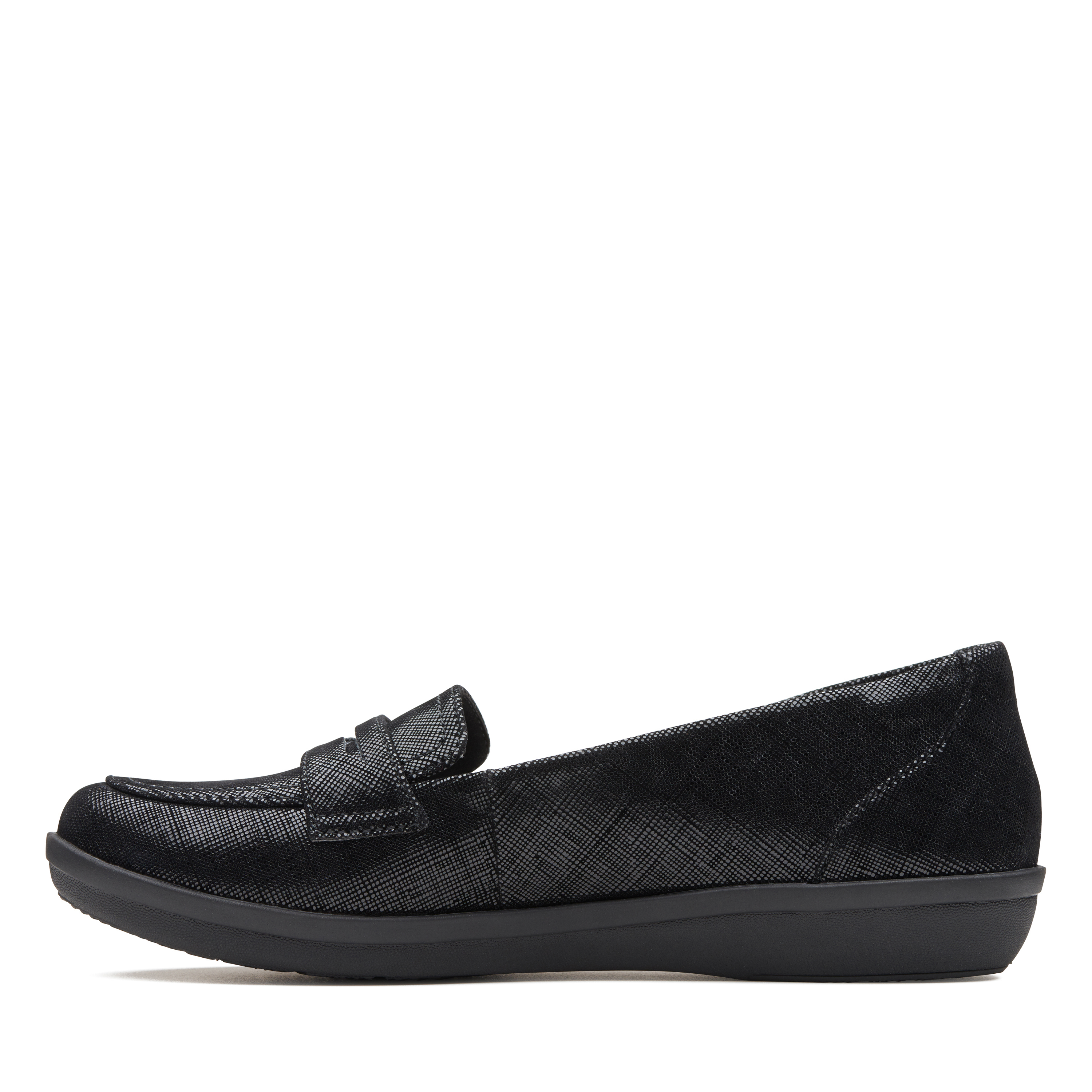 Women,s Black Casual Slip-ons