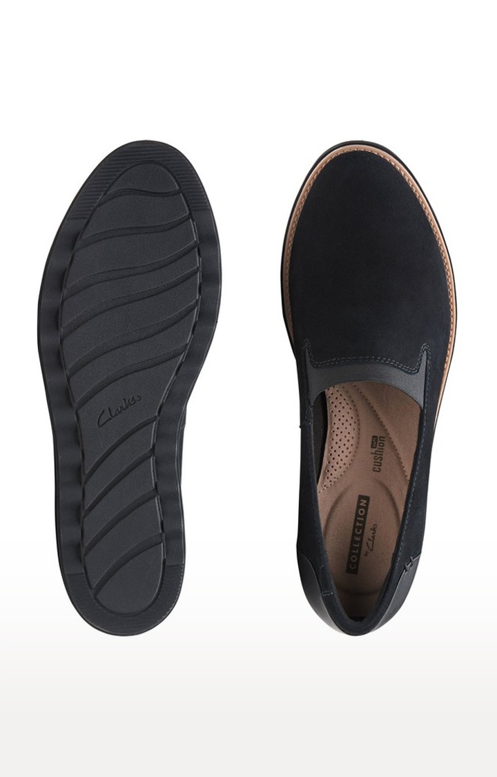 Clarks sharon store dolly black suede