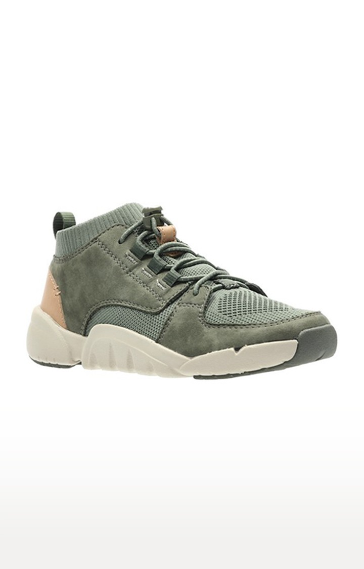 Girls Green Sneakers