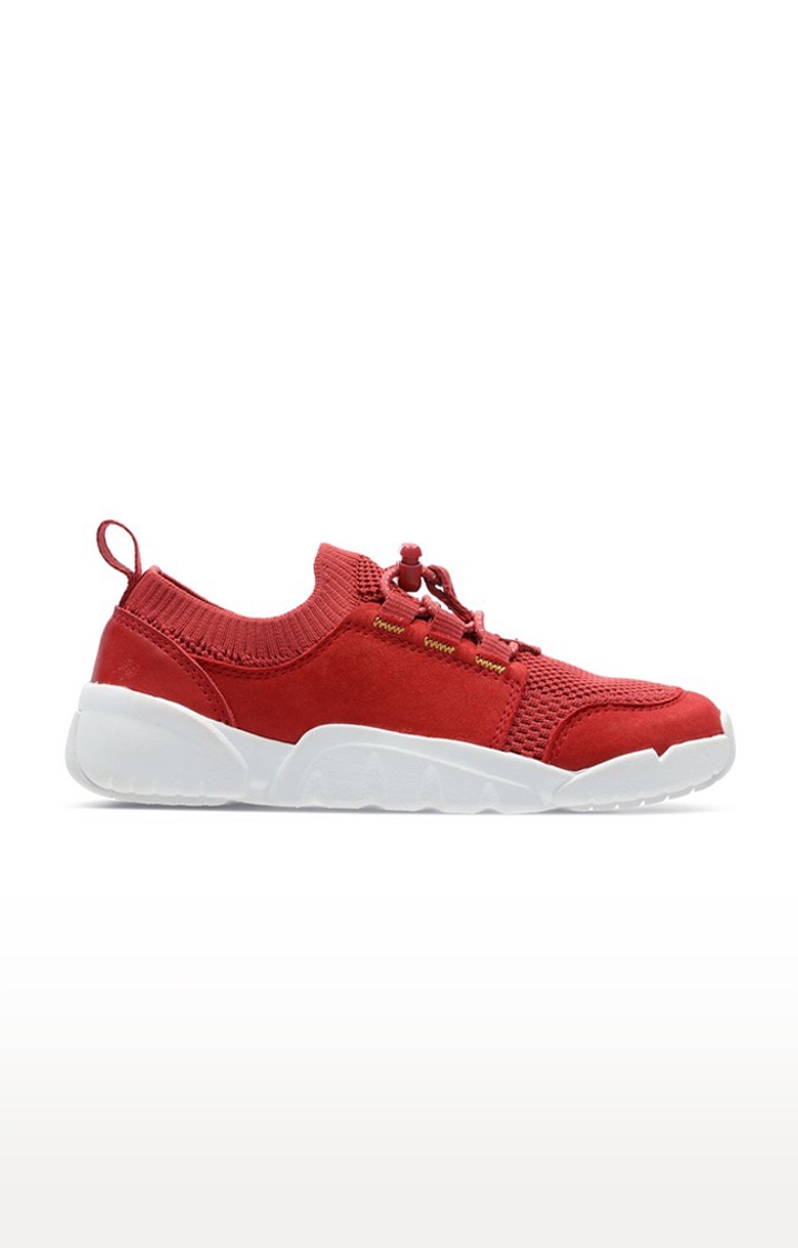 Clarks | Boys Red Sneakers 1