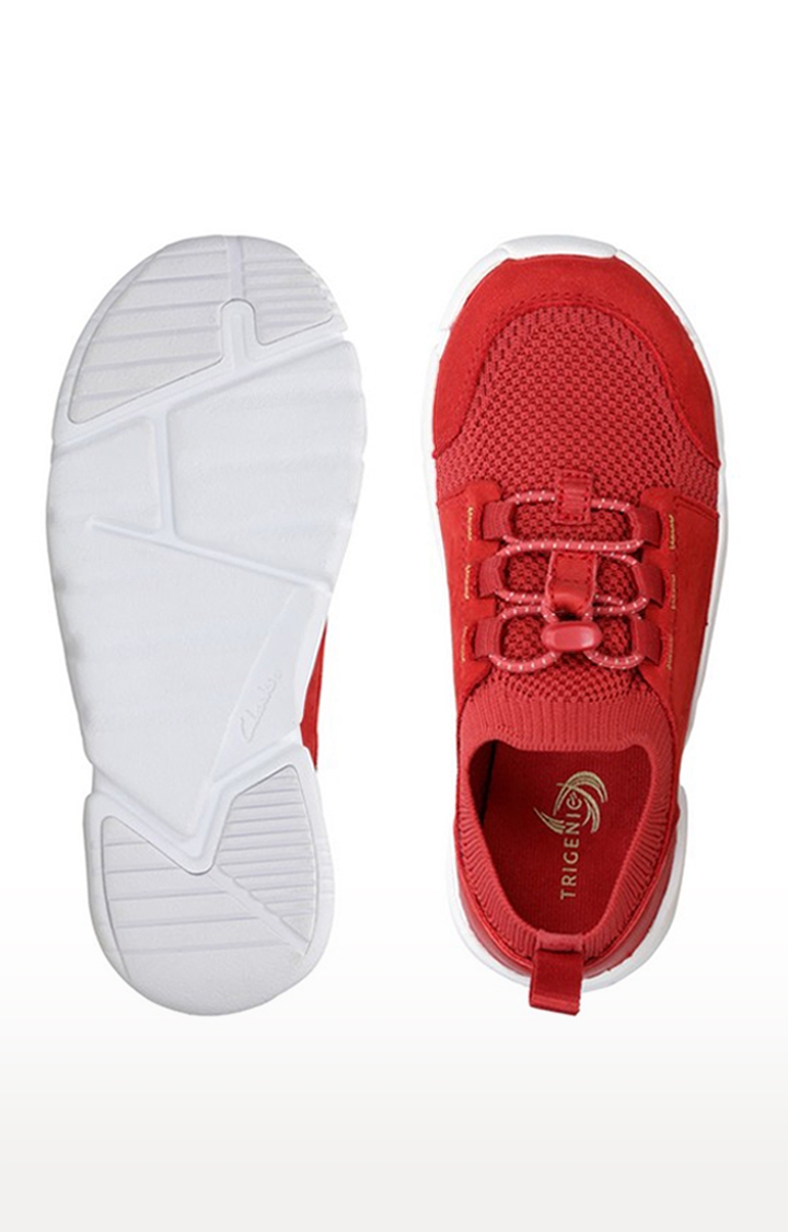 Clarks | Boys Red Sneakers 6