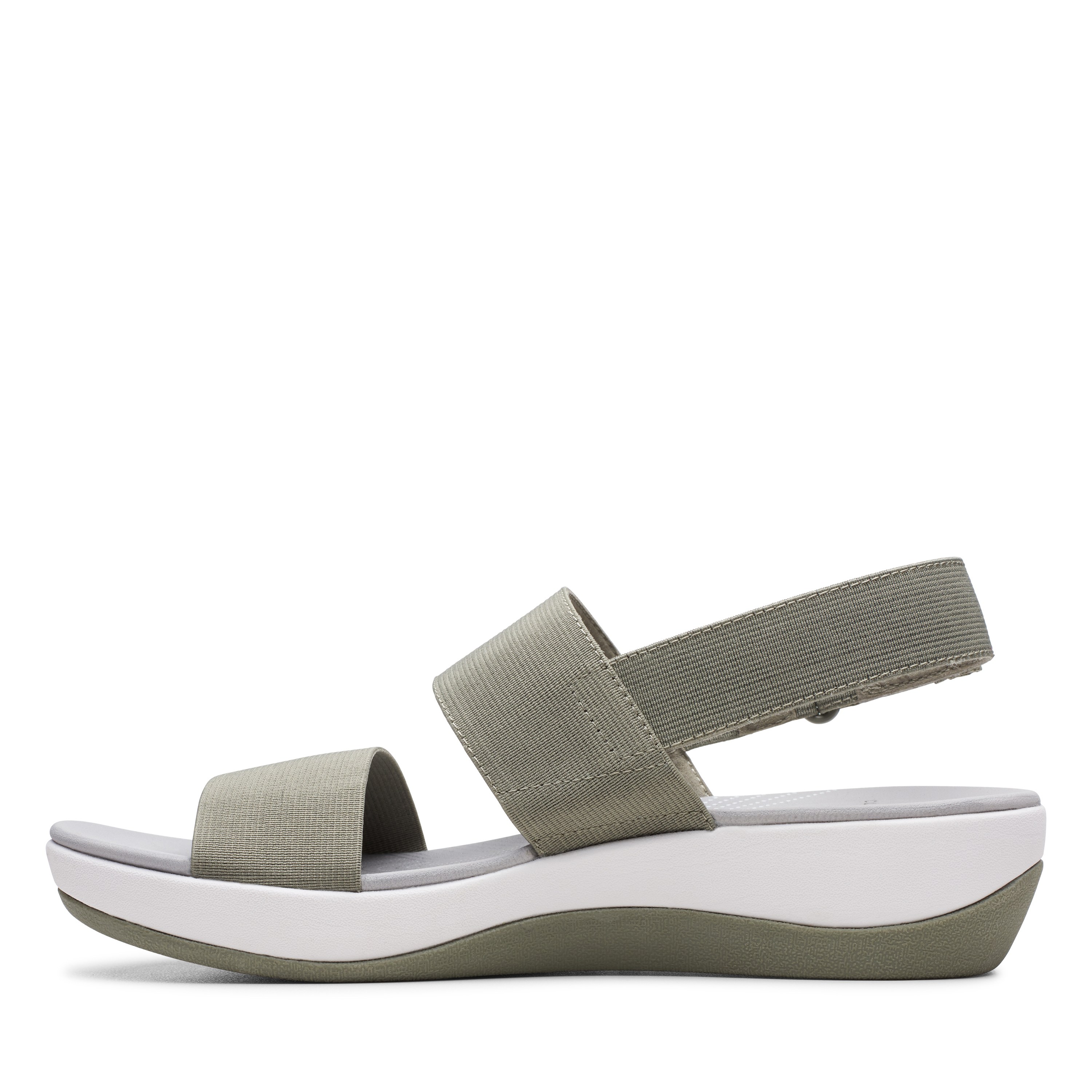 Clarks Women's Green/Olive  Synthetic Sandals