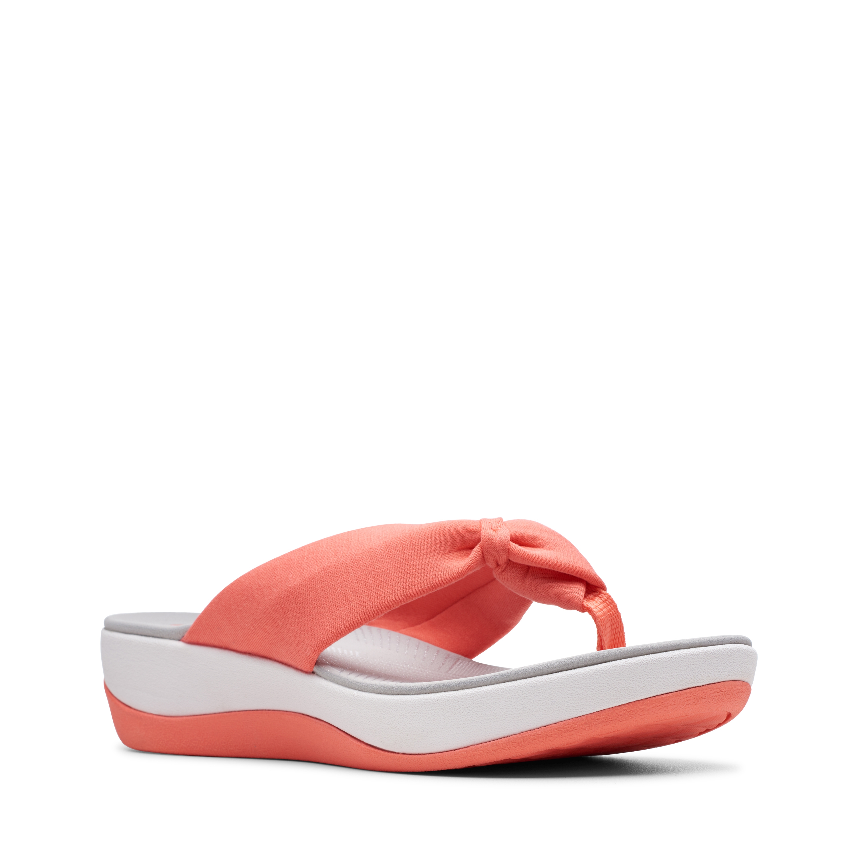 Clarks | Women's Red Synthetic Sandals 1