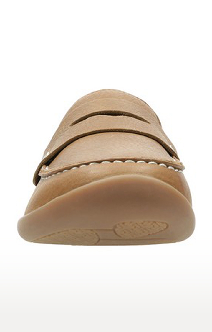 Clarks | Boys Brown Leather Loafers 4