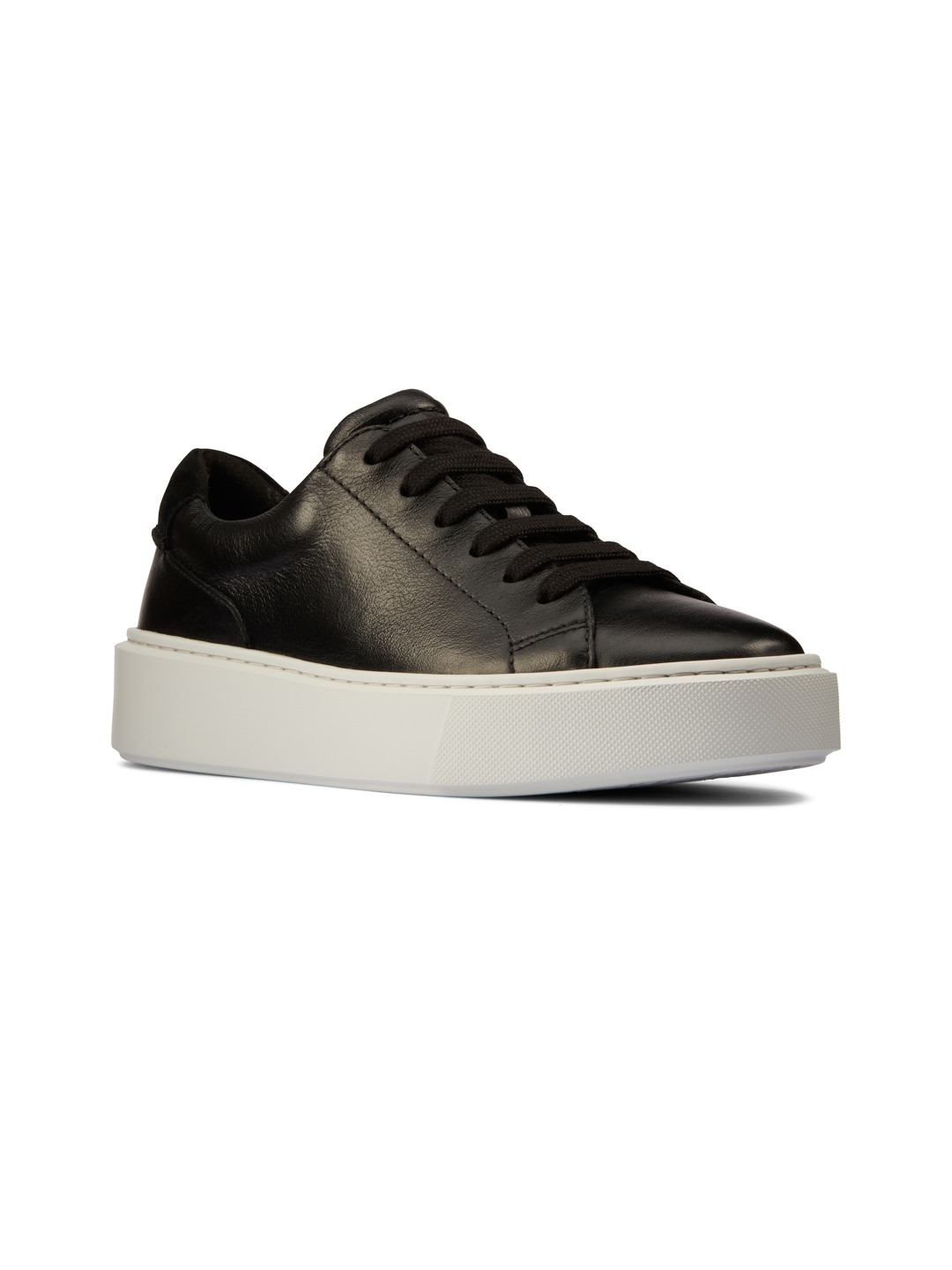 CLARKS BLACK WOMEN HERO LITE LACE UP SNEAKERS