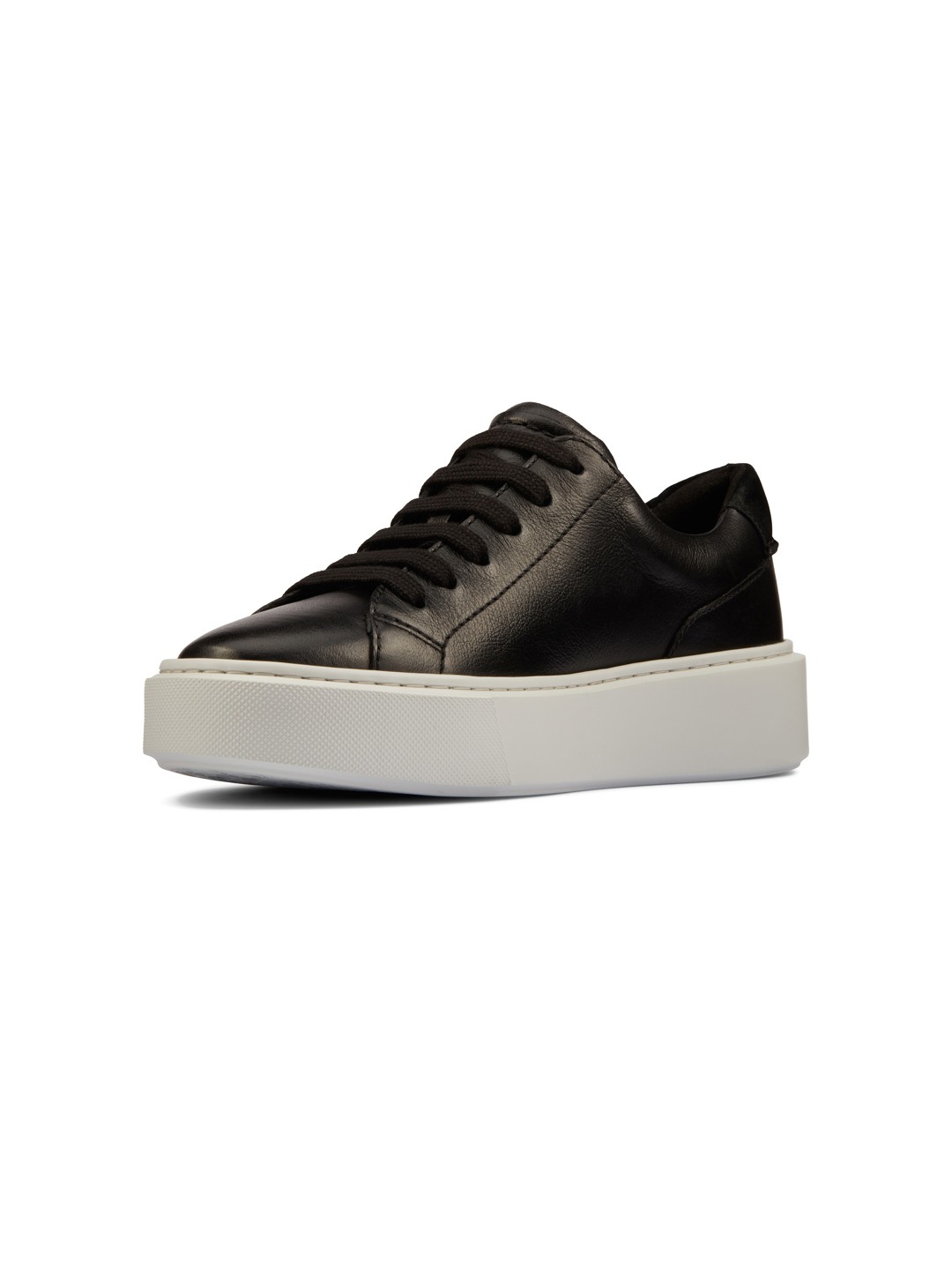 CLARKS BLACK WOMEN HERO LITE LACE UP SNEAKERS