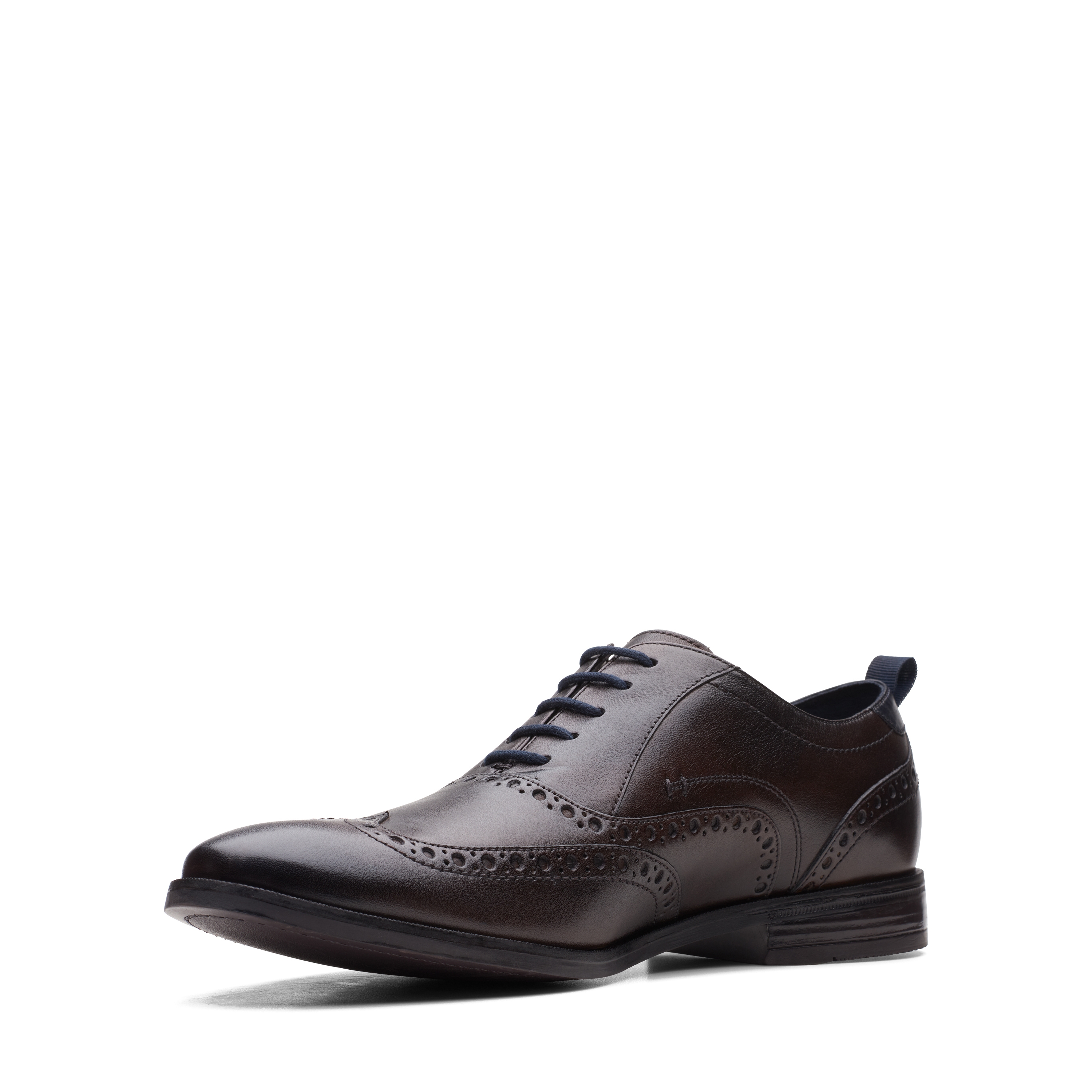 Clarks | Men's Brown Leather Formal Lace-ups 3