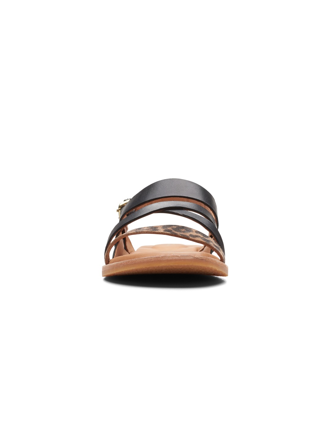 CLARKS LEOPARD WOMEN KARSEA SUN FLAT SLIP-ONS