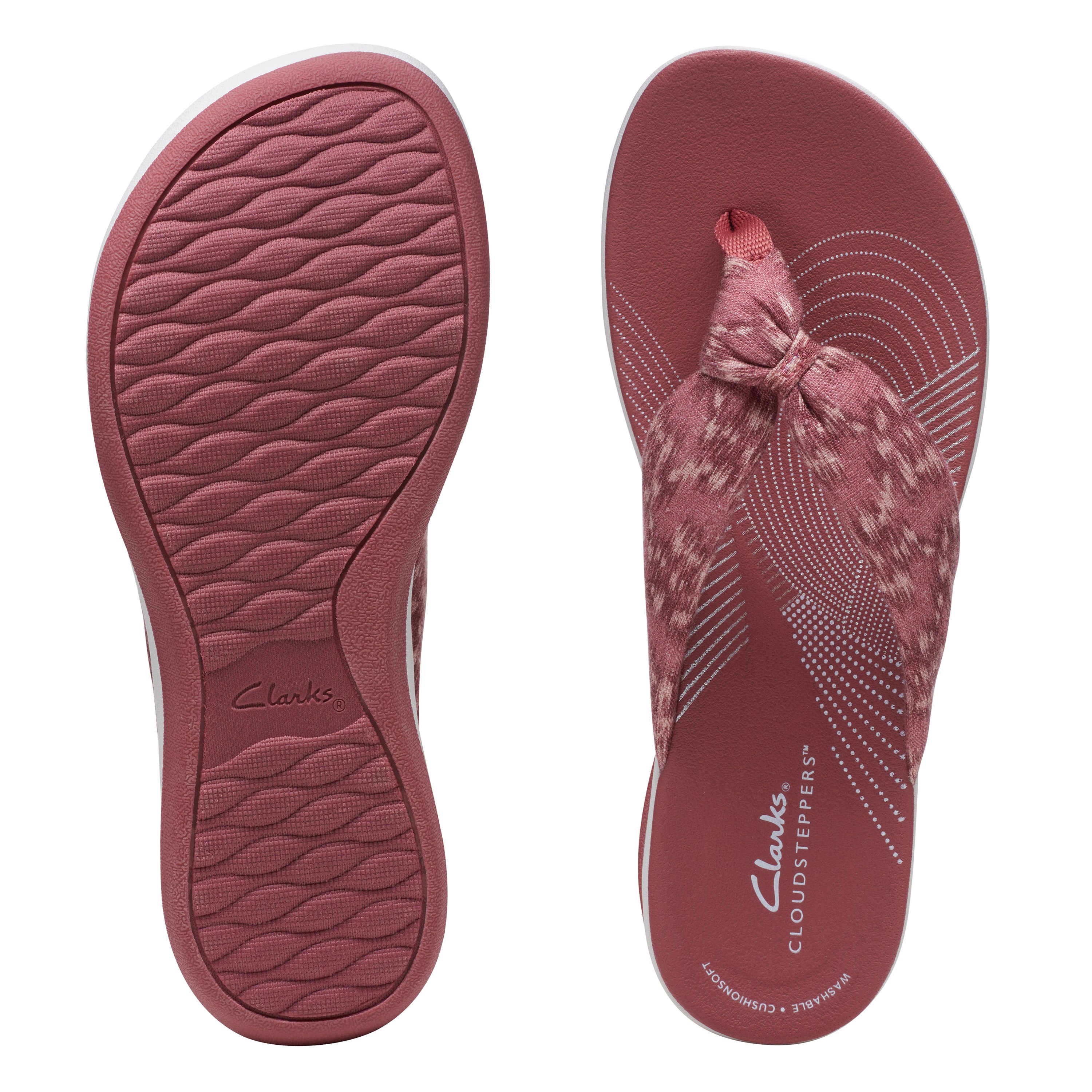 Clarks Womens Arla Glison 2 Dusty Rose Int