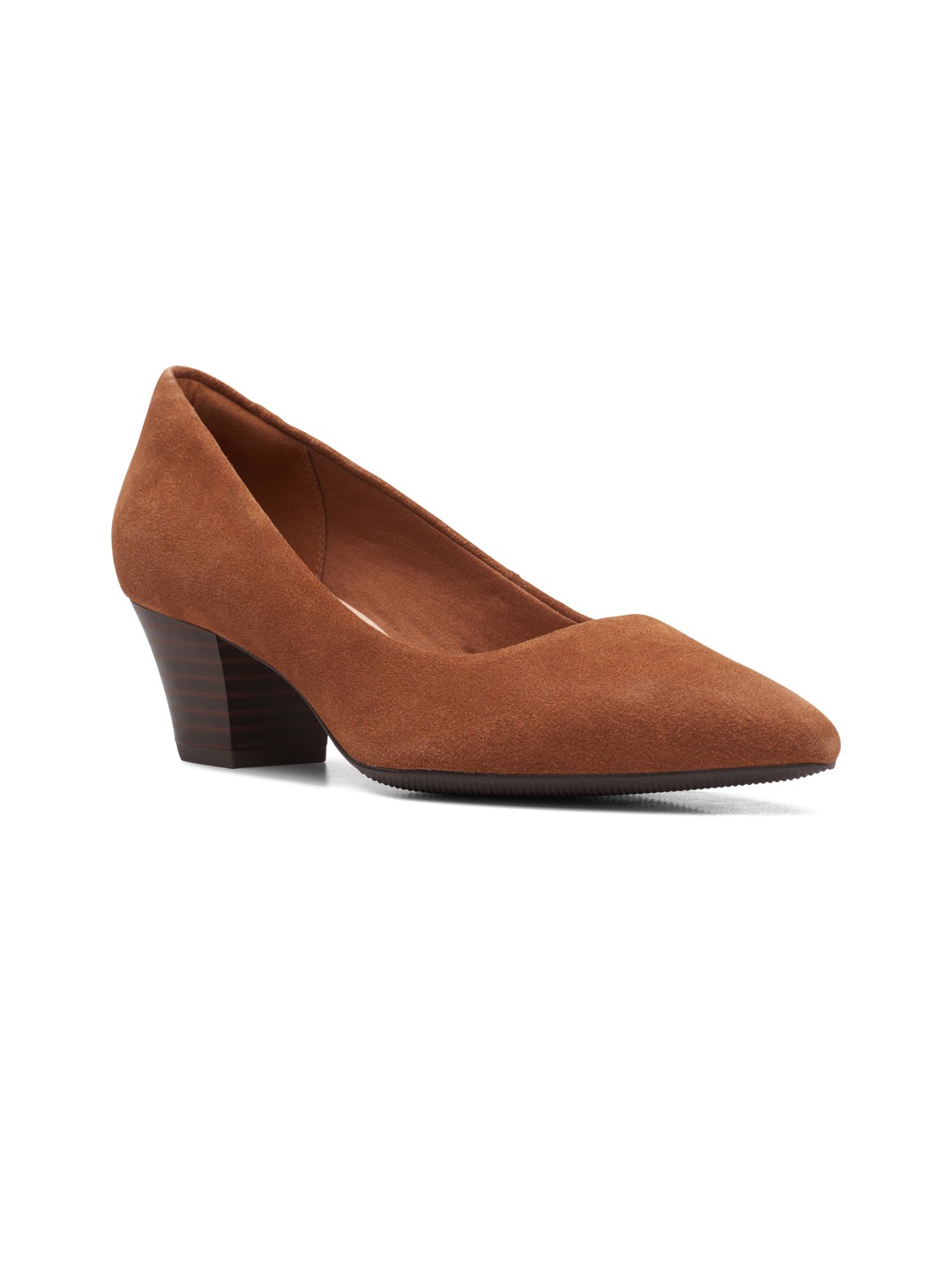 Clarks Teresa Step - Pompa In Pelle Scamosciata Per Donna, Comode E Eleganti - Foto 8